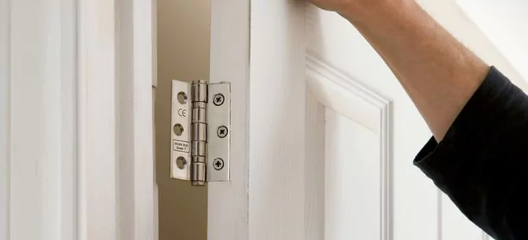 Bathroom Stall Door Hinge Repair in Richmond, CA