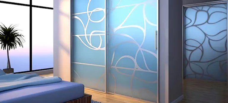 Frosting Glass Cabinet Doors in Richmond, CA