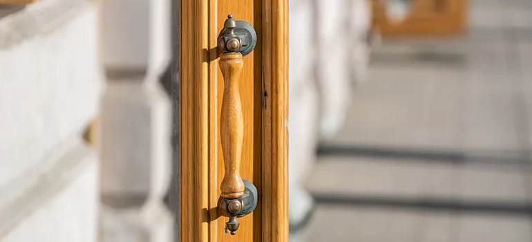 Wooden Pull Bar Installation in Richmond, CA